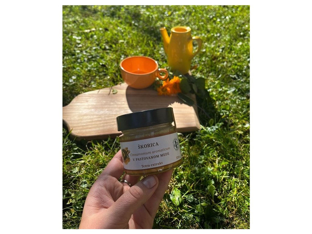 pastovaný med so škoricou