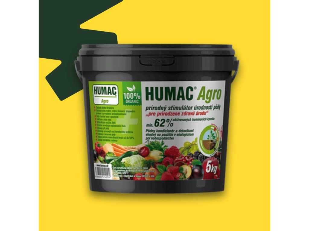 Prírodný stimulátor Humac Agro v balíčku Maximálna transformácia pre regeneráciu pôdy na happyterra